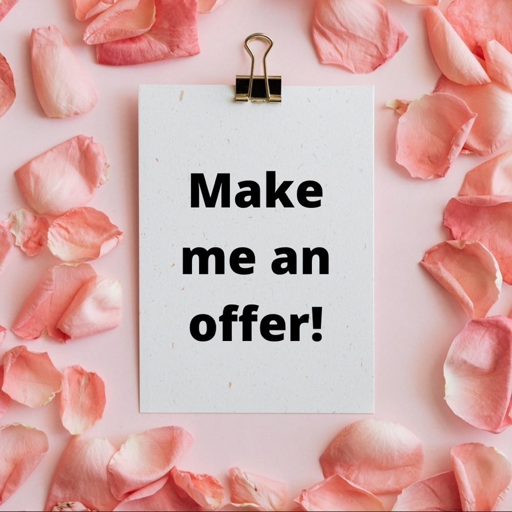 Offers encouraged!